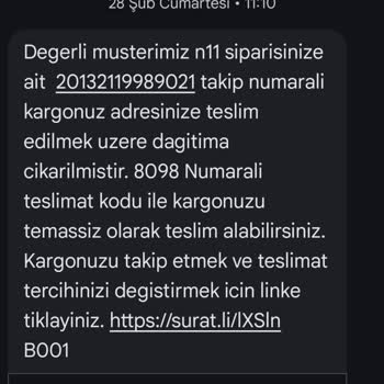 Sürat Kargo Zonguldak Şubesi Yalan Beyanla Adrese Teslimi Reddetti ve Kasten İade Etti