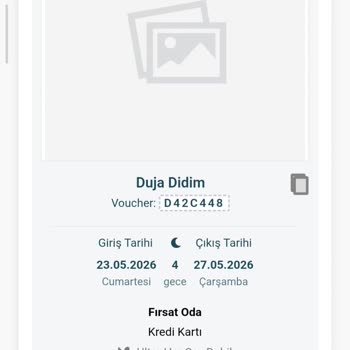 Sistemde Görünen 4 Gece 16.240 TL Ücreti Gerçekleşmediği İçin Rezervasyon İtirazı