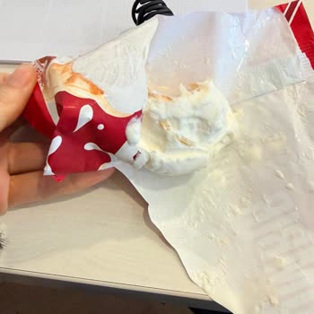 Algida Plombir Dondurmasında Külah Eksikliği