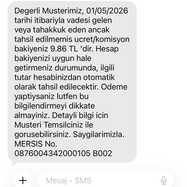 Ten Bankası Sürekli Mesaj Ve Arama İle Rahatsız Ediyor