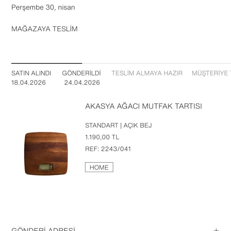 Zara Siparişimin Teslim Edilmemesi Ve İletişim Sorunu