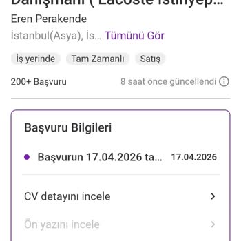 Kariyer.net İlanlarında Geri Dönüş Ve Tekrar Başvuru Engeli