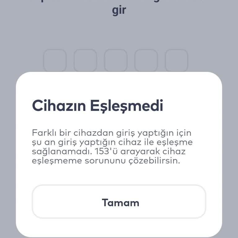 Telefon Değişikliği Sonrası İstanbulkart Uygulamasına Giriş Sorunu