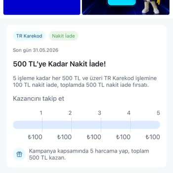 Karekod Ödemem Fast Olarak Görüldüğü İçin Nakit İade Alamadım