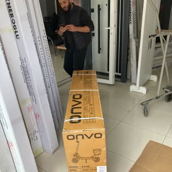 Onvo Rx-09 Scooter İçin Vaad Edilen Çanta Ve Sele Gelmedi