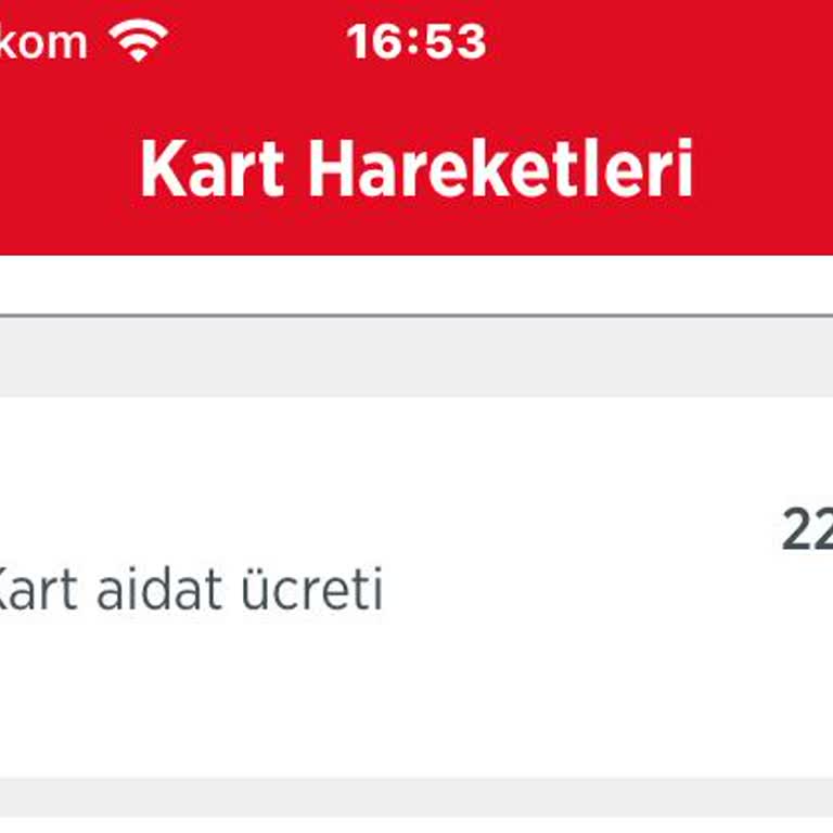 Emekli Müşterinin Haksız Yıllık Kart Aidatı Kesilmesi
