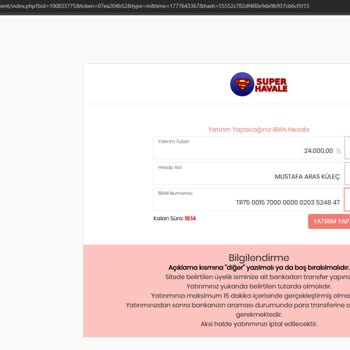 24.000 TL'lik Yatırım Silindi, İade Talep Ediyorum