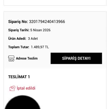 Koton Uygulamasında Stok Yetersizliği Nedeniyle Sipariş İptalleri