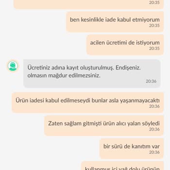 Dolap'ta Haksız İade Kararı Ve Ürün Hasarı