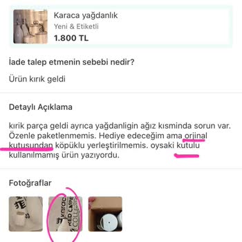 Dolap'ta Haksız İade Kararı Ve Ürün Hasarı
