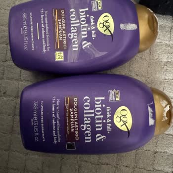 OGX Biotin & Collagen Şampuanı Saç Derisinde Şiddetli Egzama Ve Kepek Oluşturdu