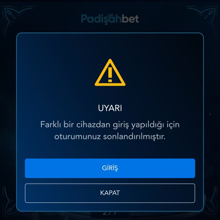 Padişahbet Casino’da   Hesap Çekme Olayı