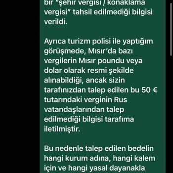 Şehir Ve Konaklama Vergisi İçin Yanıltıcı Talep Ve Transfer İptali
