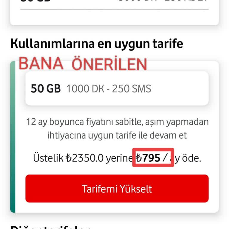 Vodafone’un Yanıltıcı Tarife Teklifleri Ve Sürekli Arama Rahatsızlığı