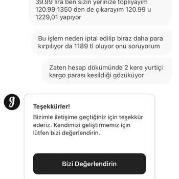 Gardrops Siparişinde Çifte Kargo Ücreti Kesildi