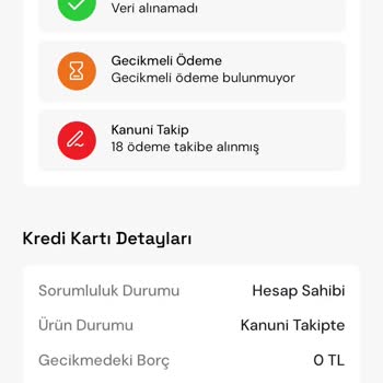 Findeks'te Kapalı Kredi Kartı İçin Yanlış Takip Borcu Kayıtlarının Silinmesi Talebi