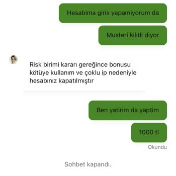 Çoklu IP Nedeniyle Hesabım Aniden Kapatıldı Ve Para Çekimim Askıya Alındı