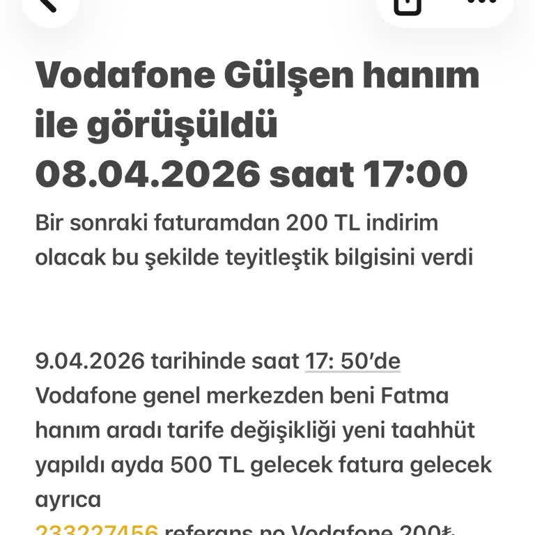 Vodafone Ev İnternet Faturalarım Aşırı Yüksek Çıktı Ve İade Talebi