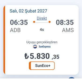 Sunexpress İzmir-Amsterdam Uçuşunda Yüksek Kesintiler Ve Şeffaf Olmayan Değişiklik Ücretleri