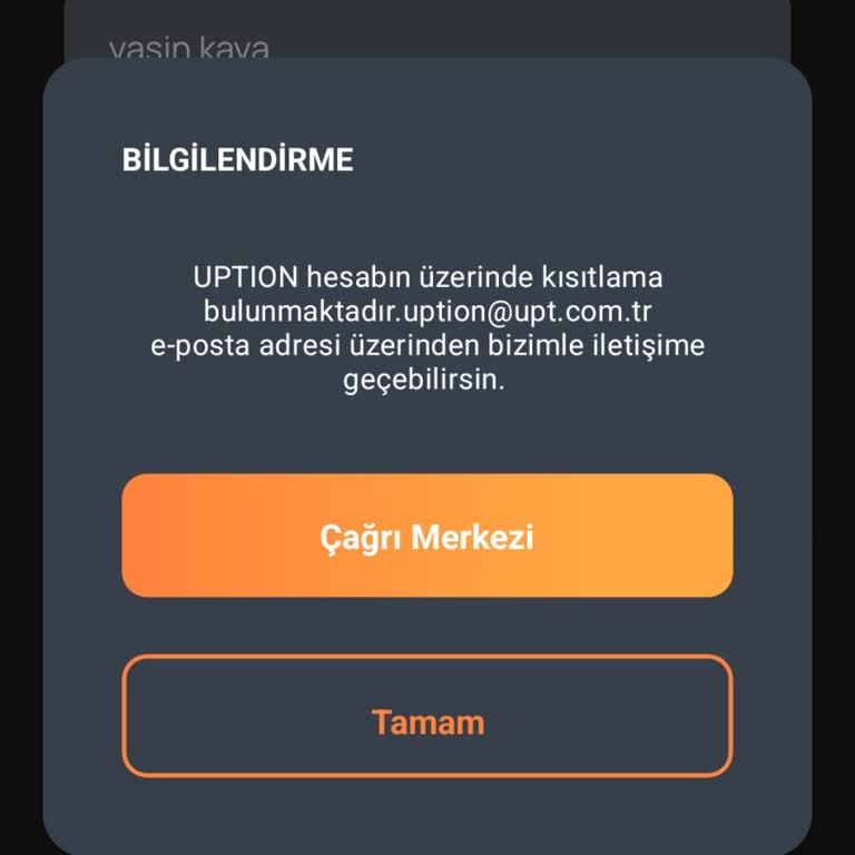 Uption Hesabım Sürekli Keyfi Bloke Ediliyor Ve Müşteri Hizmetleri Cevapsız