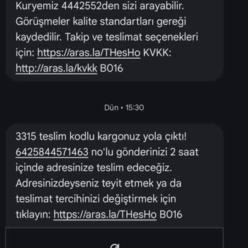 Teslimat Gelmedi, Sürekli Yanıltıcı Mesajlar Ve Desteksiz Müşteri Hizmetleri