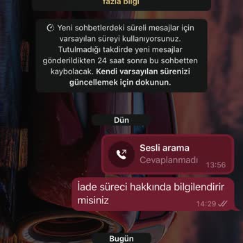 Gymrey T-Shirt İadesi İçin Yanıt Yok