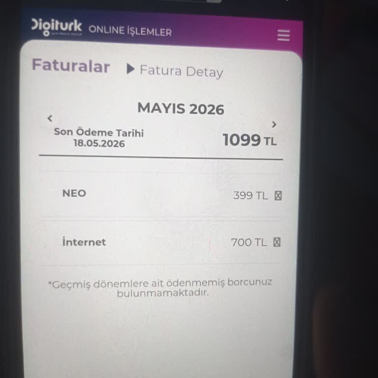 Bein Connect Aboneliğimde Söz Verilen Ücret 779 TL Olarak Belirtilirken 1099 TL Fatura Kesildi Ve Müşteri Hizmetlerine Ulaşılamadı