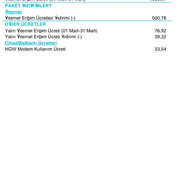 Taahhütte 640 TL’ye Gizli Modem Ücreti Eklenmesi