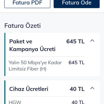 Taahhütte 640 TL’ye Gizli Modem Ücreti Eklenmesi
