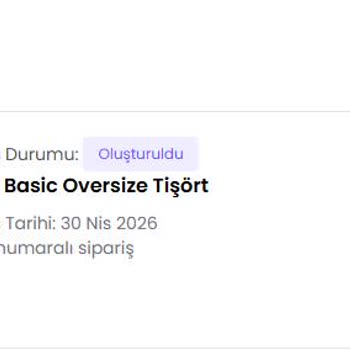 Siparişimin Kargoya Verilmemesi Ve İletişimsiz Yanıtlar Karşısında Hayal Kırıklığı