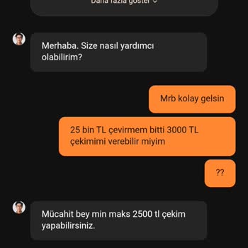 Söz Verilen 2.500 TL Çekim Hakkının İptali Ve Bonus Şartlarının Tek Taraflı Değiştirilmesi