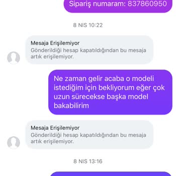 Ayakkabı Gelmedi Ve Para İadesi Yapılmadı