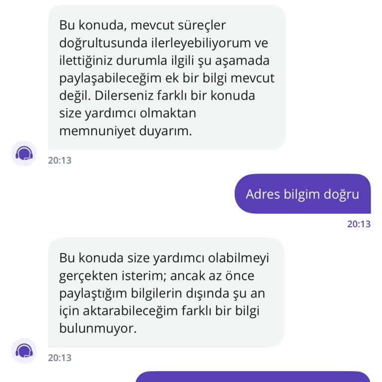 Yanlış Adres Nedeniyle Siparişimin Haksız İptali Ve İade Talebi