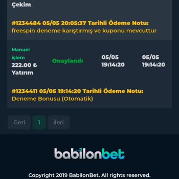 Deneme Bonus Ve Promosyon Kazancım Silindi, 1000 TL Kaybım