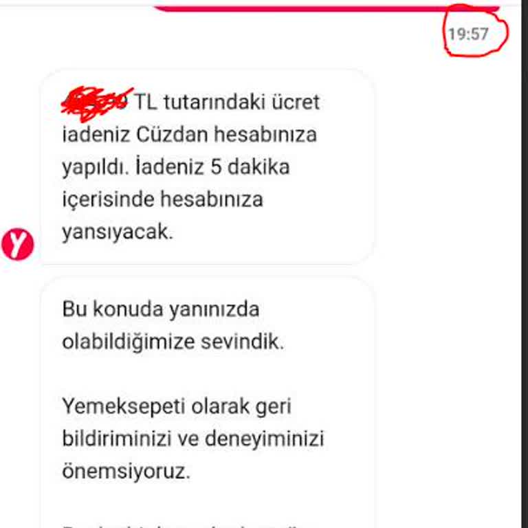Yemeksepeti'nde Bir Buçuk Saatlik Gecikme Sonrası Sipariş İptali
