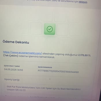 Ürün Gönderilmedi, 2.179,69 TL İade Bekliyorum