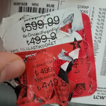 Kırmızı Etiketli Ürünlerde Gerçek İndirim Yokluğu Ve Güven Kaybı