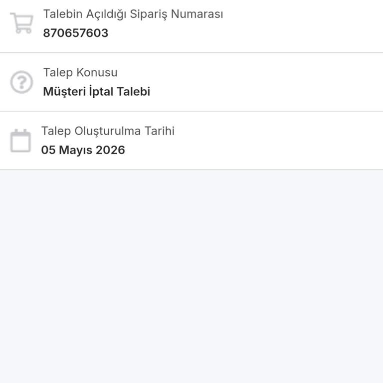 Teslimat Gecikmesi Ve İptal Edilen Siparişte İade Sorunu