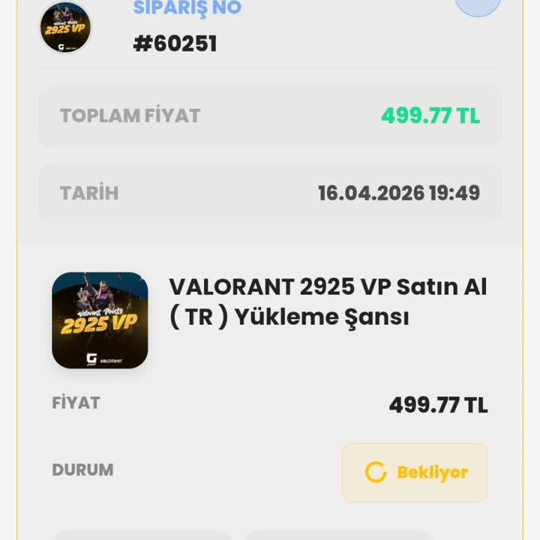 Valorant VP Hesaba Yüklenmedi, İade Talebim 20 Günden Fazla Sürüyor