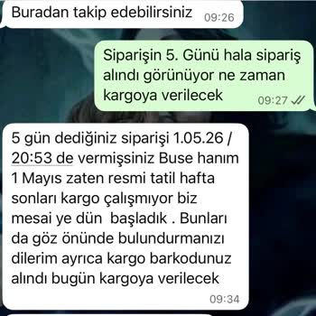 Saygısız İletişim Ve Savunmacı Tavır Nedeniyle Sipariş İptali