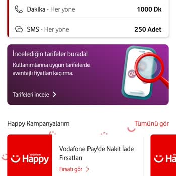 Vodafone Kırmızı Fırsat 2025 Tarifi Taahhüt Sonrası Fiyat Artışı Şikayeti