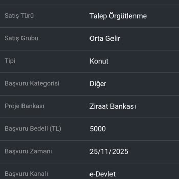 TOKİ Kura Başvurusunun 5.000 TL İadesinde Kayıt Bulunamadı Sorunu
