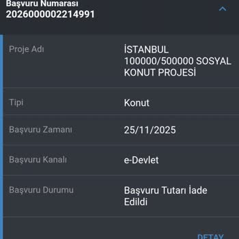 TOKİ Kura Başvurusunun 5.000 TL İadesinde Kayıt Bulunamadı Sorunu