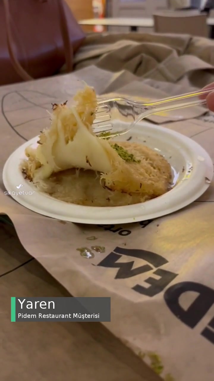 Pidem Restaurant Yanık Künefe videonun kapak resmi
