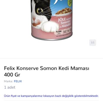 İndirimli Kedi Maması Siparişim İptal Edildi Aynı Ürün Çifte Fiyata Satılıyor