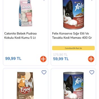 İndirimli Kedi Maması Siparişim İptal Edildi Aynı Ürün Çifte Fiyata Satılıyor