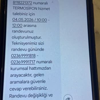 Hatalı Montaj Ve Can Güvenliği Riski Nedeniyle Vestel Yetkili Servisine Şikayet