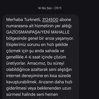 Sürekli İnternet Kesintileri Ve Yanıtsız Destek