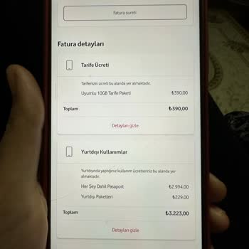 Yurt Dışı Paketi Olmasına Rağmen Haksız Ücretlendirme Ve İade Talebi