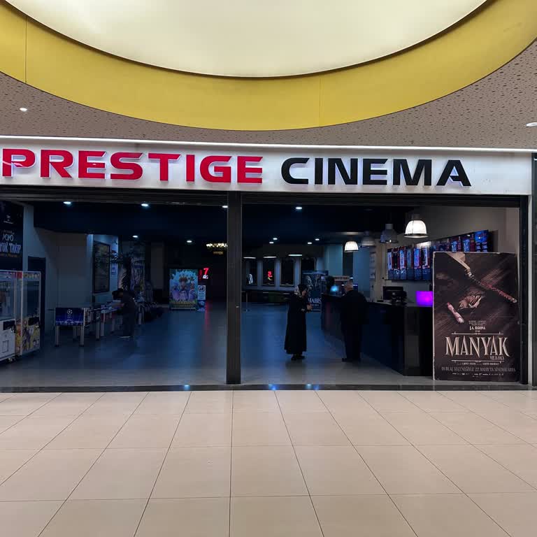 Prestige Sineması Korku Filmi Tablosunun Çocukların Görebileceği Yerde Olması